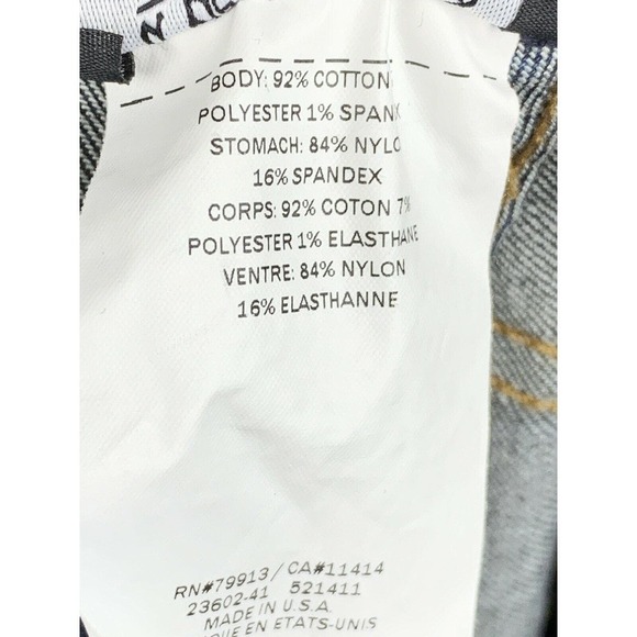 A Pea in the Pod J Brand Maternity Blue Jeans Boot - Picture 9 of 10